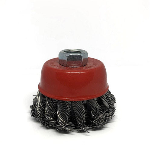 FORMA™ Carbon Steel Knot Cup Brush 2.5"