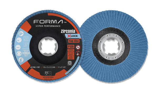 FORMA™ X-LOCK Zirconia 125MM Flap Disc