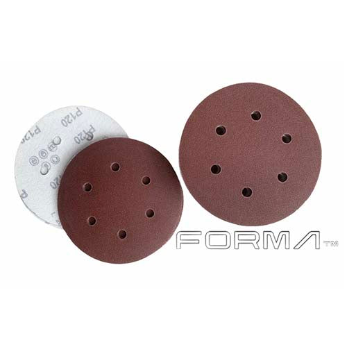 FORMA™ Hook & Loop Velcro Sanding Paper 100 Pack (6") 150mm