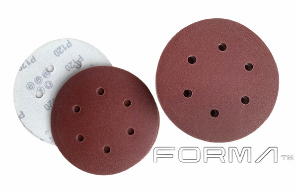 FORMA™ Hook & Loop Velcro Sanding Paper 100 Pack (5") 125mm
