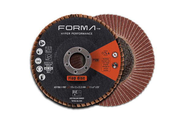 FORMA™ Hyper Performance Flap Disc 125 X 12 X 22.23
